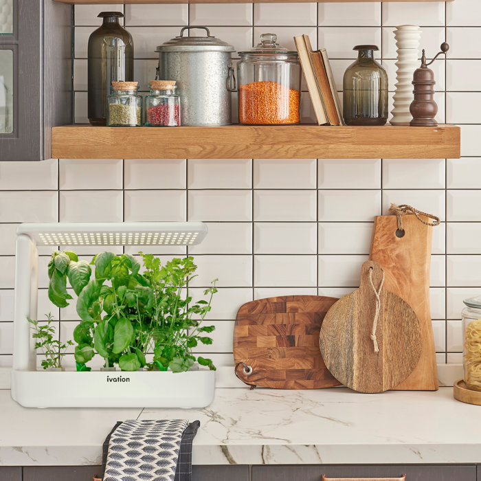 Ivation Herb Indoor Garden Growing Kit & Reviews Wayfair